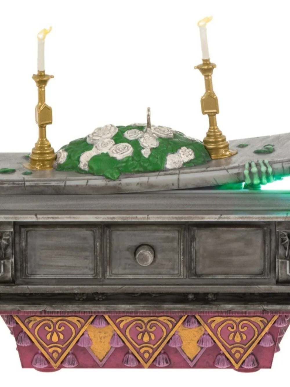 Hallmark Haunted Mansion Collection The Coffin in the Conservatory Ornament